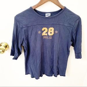 5/$25 Old Navy Phys. Ed. Blue tee shirt top large